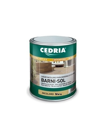 Cedria Barni Sol Incoloro Mate