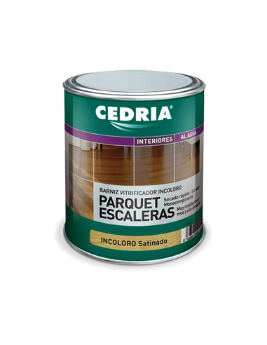 Cedria BARNIZ PARQUET-ESCALERAS Incoloro Satinado