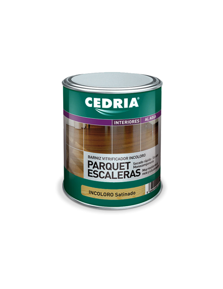 Cedria BARNIZ PARQUET-ESCALERAS Incoloro Satinado