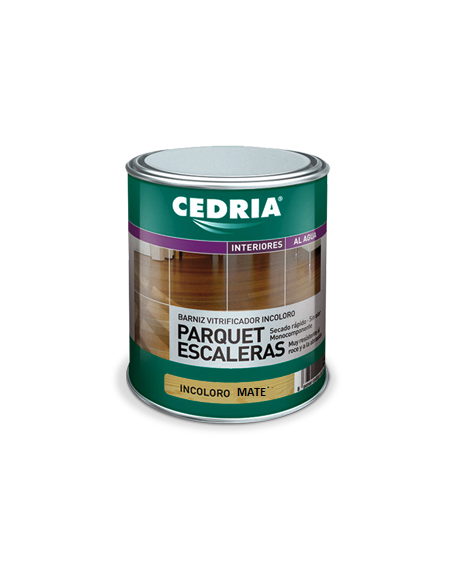 Cedria Barniz Parquet Escaleras Incoloro