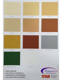 Titan F-4 Pintura Acrílica Interior Exterior Mate Titanlux 2