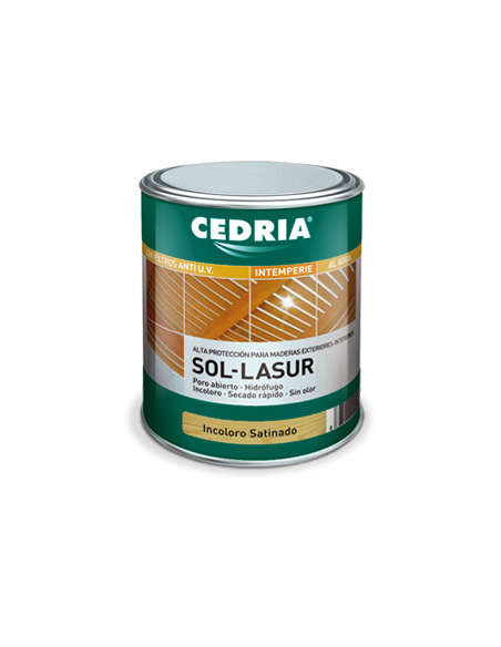 Cedria Sol Lasur Incoloro Satinado