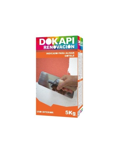 Dokapi Renovación Plaste para alisar gotelé