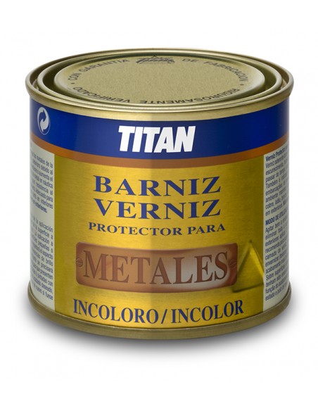 Titan Baniz Metales Incoloro 250 ML.