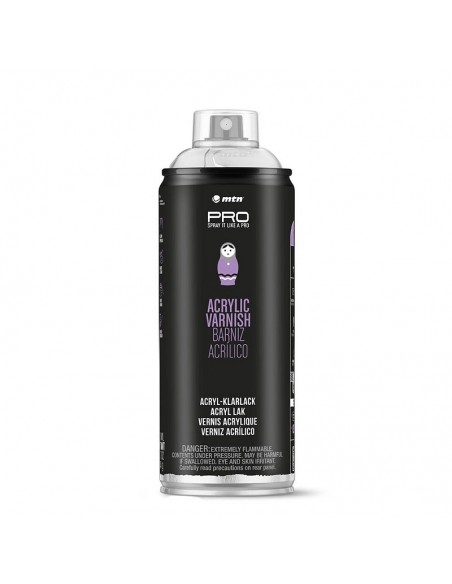 Montana Spray Barniz Acrílico Brillante 400 ml