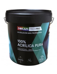 Dokapi Revestimiento Blanco 100 % Acrílica