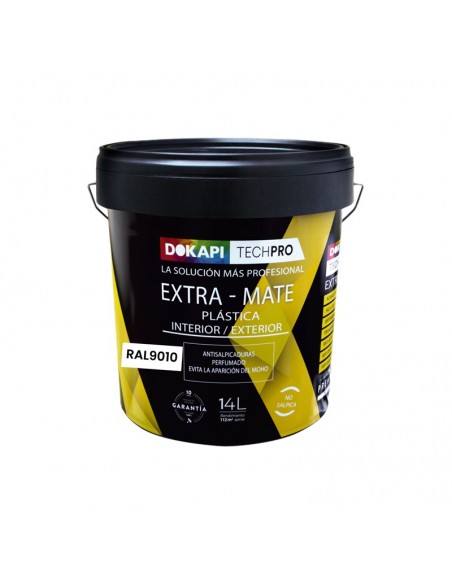Dokapi Plástico Extra Mate Color RAL9010