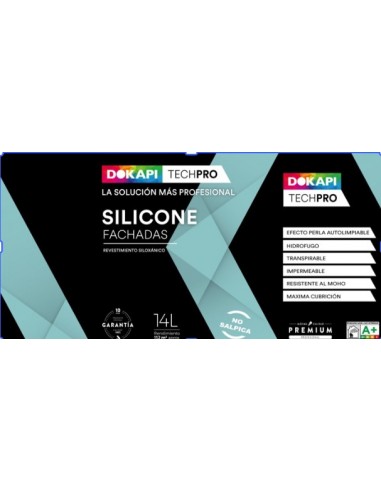 Dokapi Silicone Fachadas Blanco 14 Litros