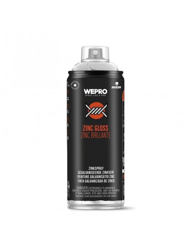 Montana Spray Pintura Galvanizada Plata Zinc