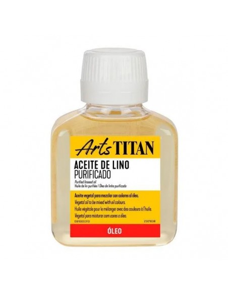 Titan Arts Aceite De Lino Purificado 100 ml.