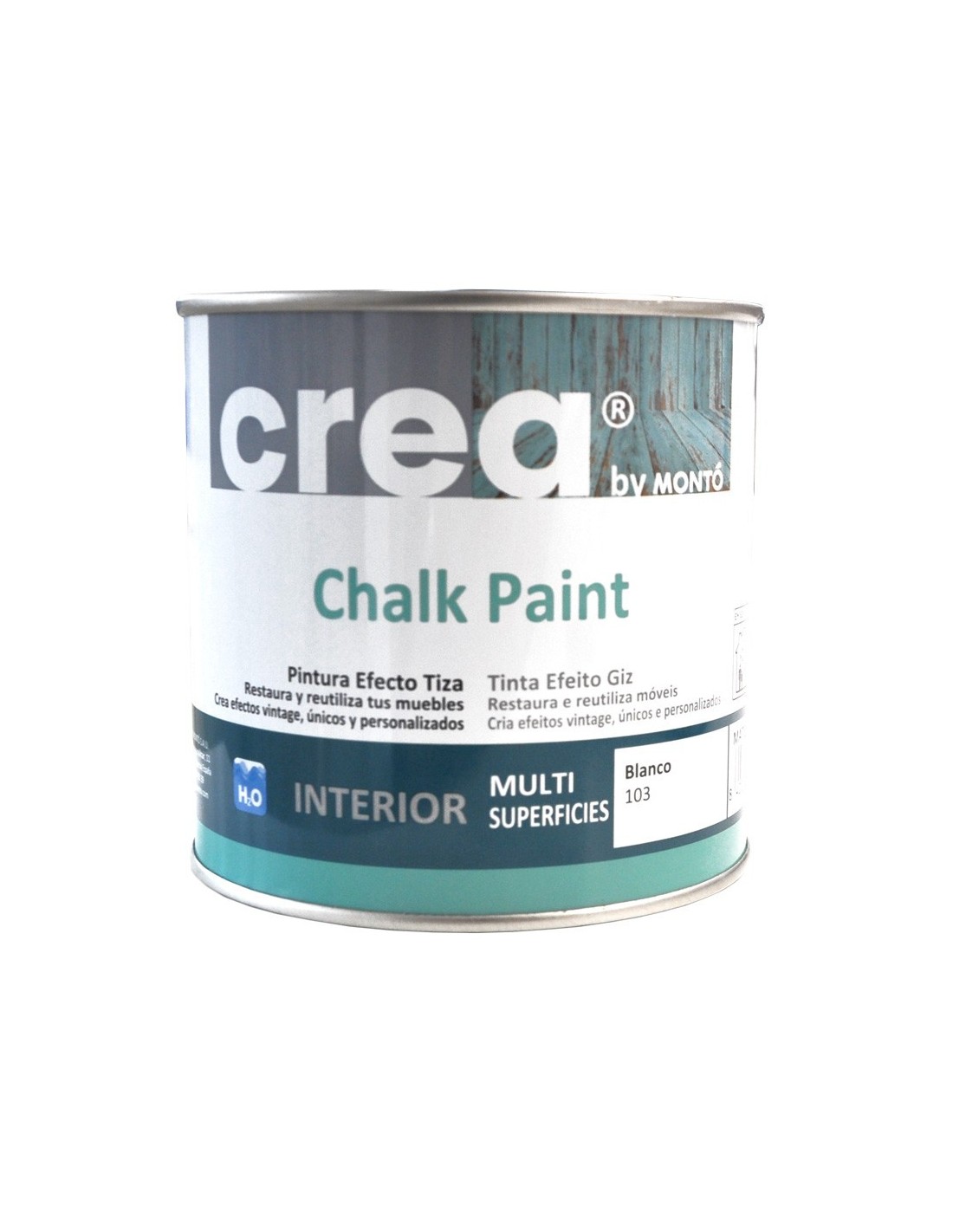 Pintura efecto tiza: Crea Chalk Paint – Ecommerce Tiendas Montó