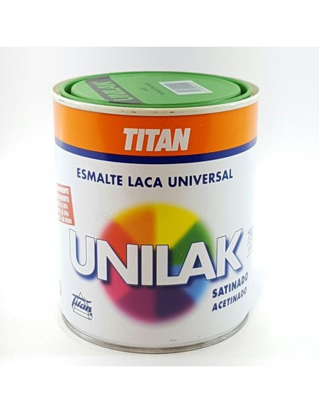Titan Unilak Esmalte Laca Universal Verde Privamera 750