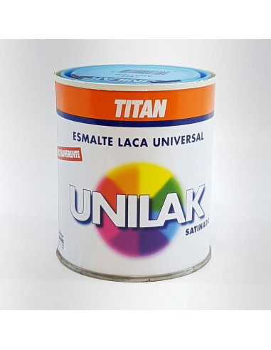 Titan Unilak Esmalte Laca Universal Azul Claro
