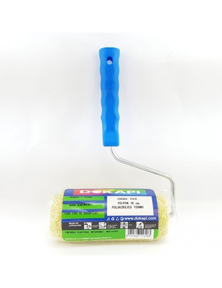 Dokapi Rulo Super Felpón Amarillo 18cm