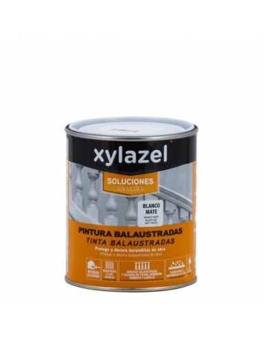 Pintura Balaustradas Blanco Blanco Mate Xylazel 4 L.