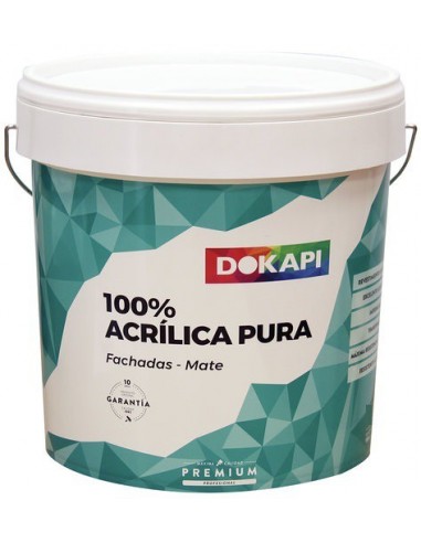 Dokapi Revestimiento Acrílica 100% 4L