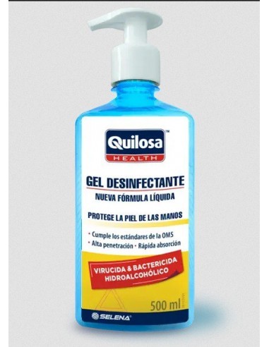 Quilosa Gel Desinfectante de Manos 500 Ml