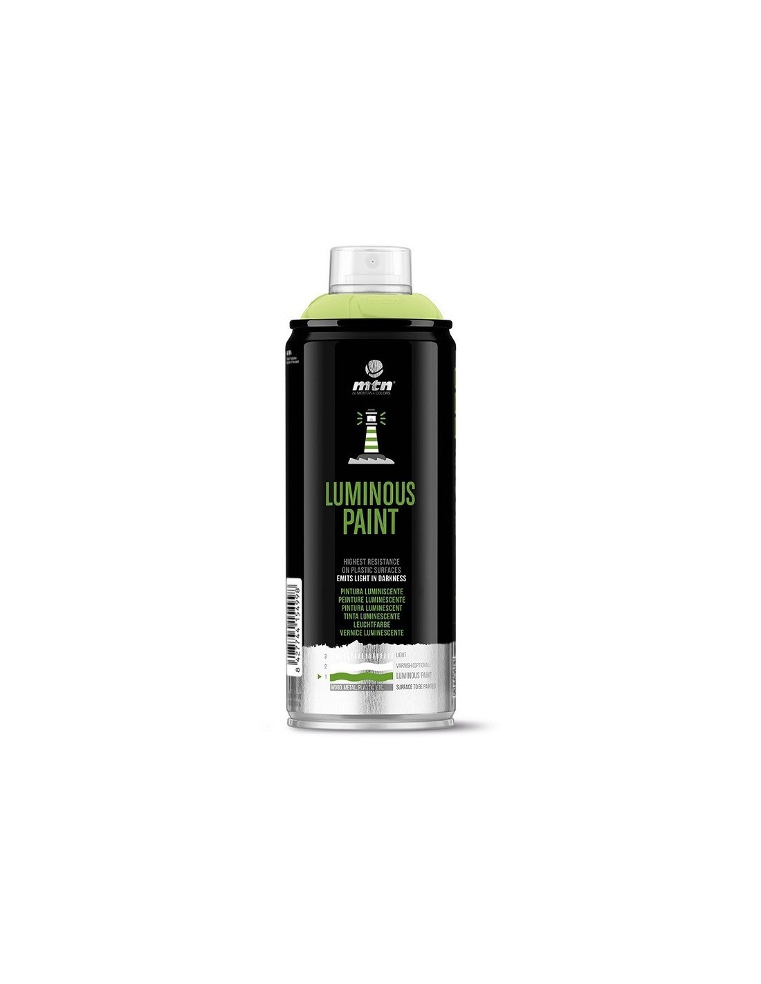 Spray pintura luminiscente Montana Pro