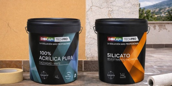 Revestimiento acrílico vs silicato: diferencias y cuál elegir para tu fachada