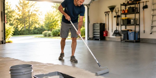 Pintar el suelo del garaje en verano: aprovecha las vacaciones para renovarlo