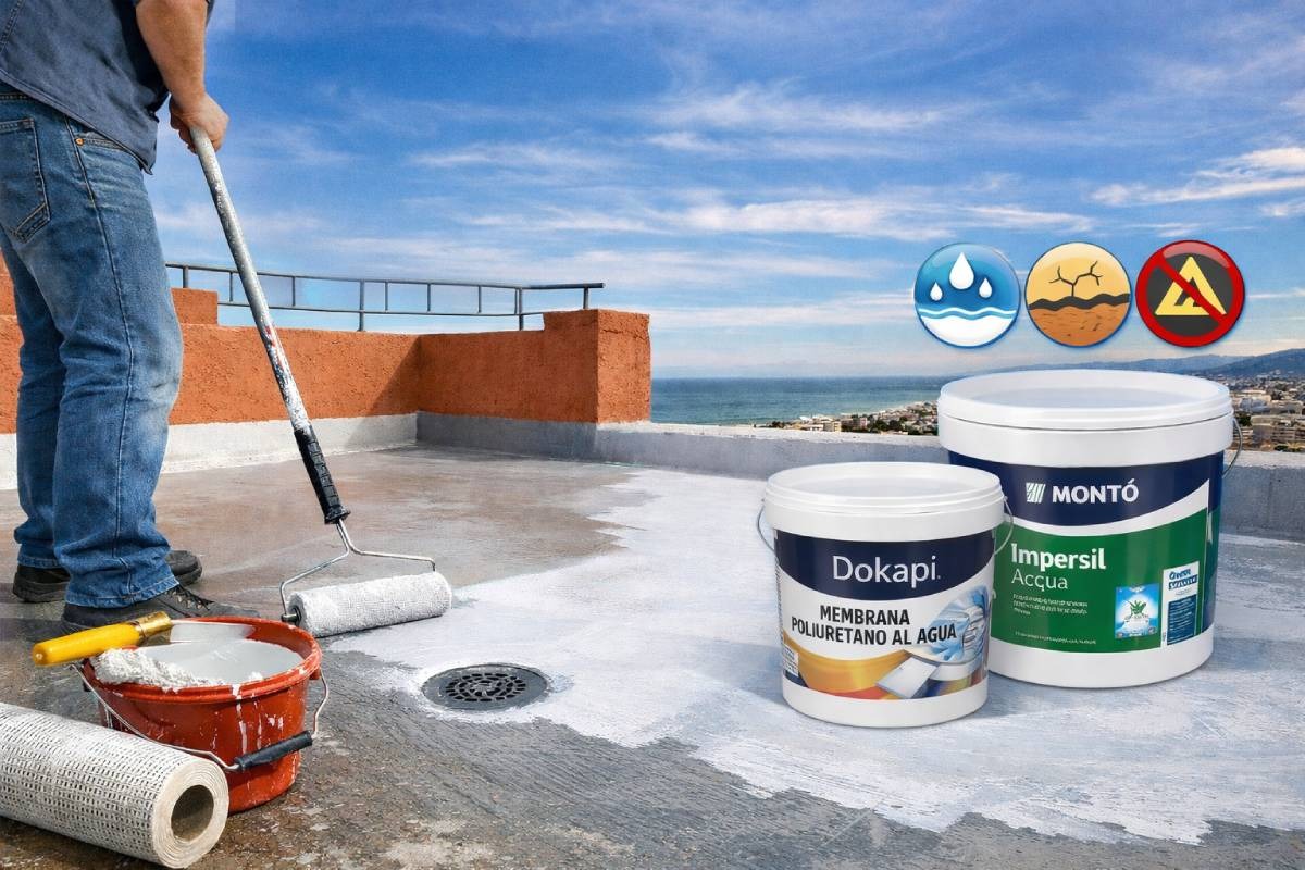 Cómo impermeabilizar una terraza: guía paso a paso (y errores típicos)