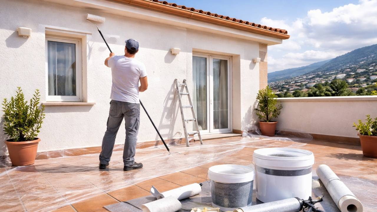 Pintar una fachada en primavera: temperaturas, secado y planificación (guía práctica)